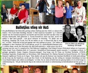 Balletjies vlieg vir HaS